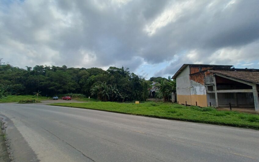 TERRENO = 485 m ² –  ESQUINA – ASFALTO – BAIRRO ITAUM
