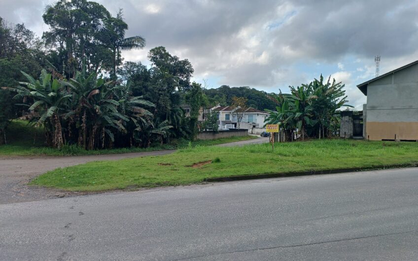 TERRENO = 485 m ² –  ESQUINA – ASFALTO – BAIRRO ITAUM